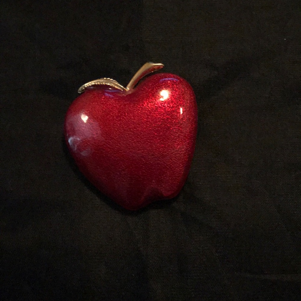 Vintage enamel brooch